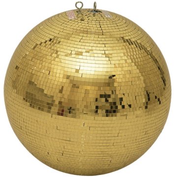 

Eurolite Zrcadlová koule 40 cm, zlatá