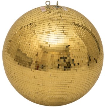 

Eurolite Zrcadlová koule 50 cm, zlatá