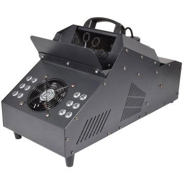 

QTX LED Bubble Fog Machine 900W, 12x1W RGB, DMX, IR