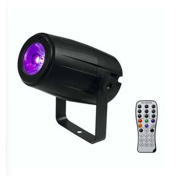 

Eurolite LED PST-5 Spot reflektor, 1x5W QCL, IR, černý