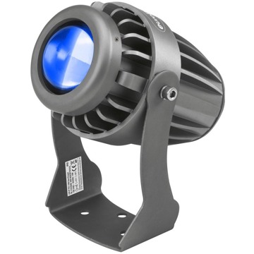 

Eurolite LED IP PST-10W Pinspot modrý
