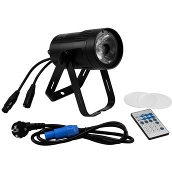 

Eurolite LED PST-15 MK2 Spot reflektor, 1x15W WW, DMX, IR, černý