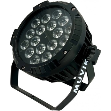 

Muvik LED PAR Flat 18x10W, QCL