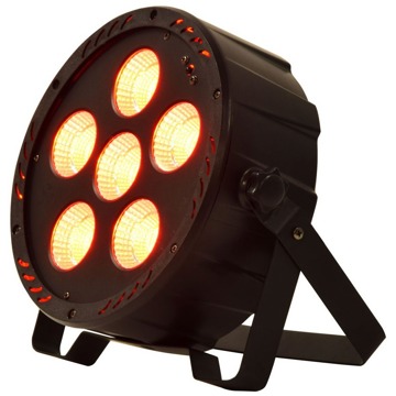 

QTX PAR-180 Výkonný PAR reflektor, 6x 30W RGB, DMX