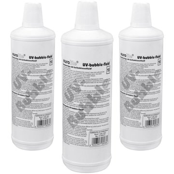 

Eurolite UV náplň do bublifuku 3x 1L, 3 různé barvy bublin
