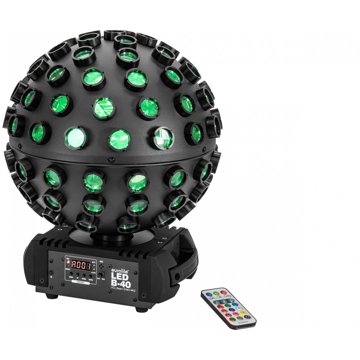 

Eurolite LED B-40, 5x10W HCL efekt, DMX, černý, MK2