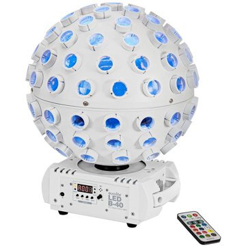 

Eurolite LED B-40, 5x10W HCL efekt, DMX, bílý, MK2