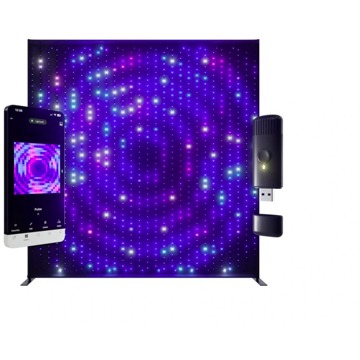

TWINKLY Lightwall, mobilní LED závěs 2,6x2,7m