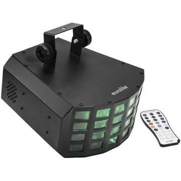 

Eurolite LED Derby 5x10W RGBWA, DMX, IR, paprskový efekt