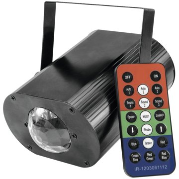 

Eurolite LED H2O světelný efekt, 1x TCL RGB LED, IR