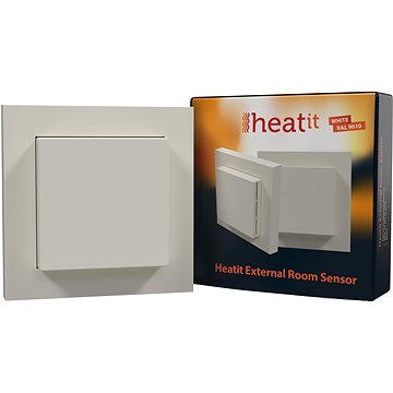 

HEATIT Externí Teplotní Senzor Bílá RAL 9010