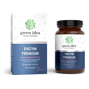 

GREEN IDEA Enzym Premium 90+20 zdarma