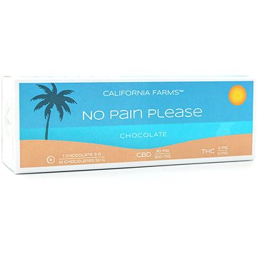 

California Farms No pain please Čokoláda, 300 mg CBD