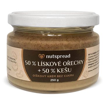 

Nutspread Lískooříškové máslo s kešu 250 g