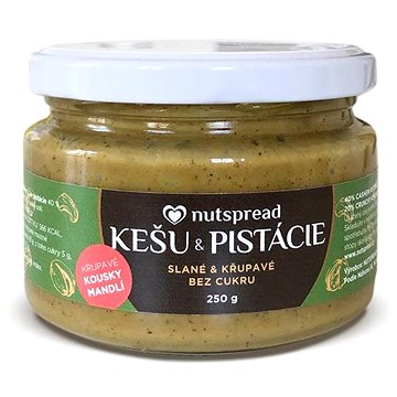 

Nutspread Kešu & Pistácie 250 g