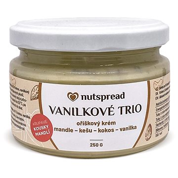 

Nutspread Vanilkové Trio 250 g