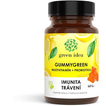 

GREEN IDEA GUMMYGREEN Multivitamín + probiotika 60 tbl