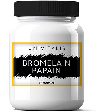 

Univitalis Bromelain + Papain 100 tobolek