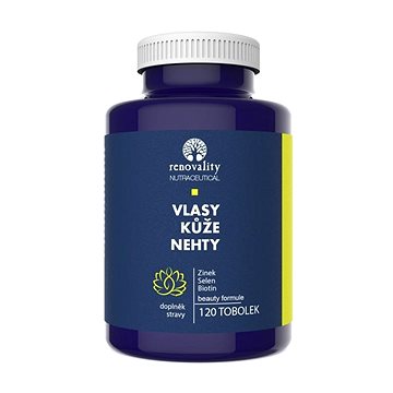 

Renovality Vlasy, kůže, nehty 120 tobolek