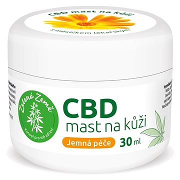 

Zelená Země CBD mast 30 ml