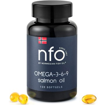 

NFO Omega 3-6-9 Salmon Oil [120 měkkých kapslí]