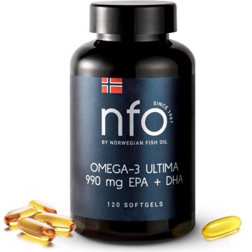 

NFO Omega-3 Ultima [120 měkkých kapslí]