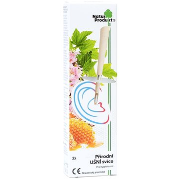 

Naturprodukt Přírodní ušní svíce 2 ks