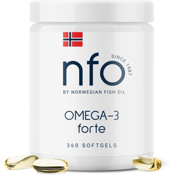 

NFO Omega-3 Forte [360 měkkých kapslí]