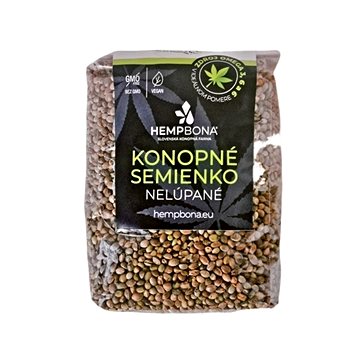 

HempBona Konopné seminko, neloupané 200 g