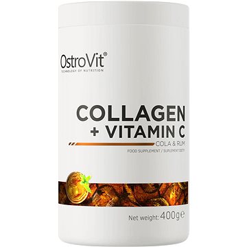 

OstroVit Kolagen + Vitamín C, 400 g, Cola s rumem