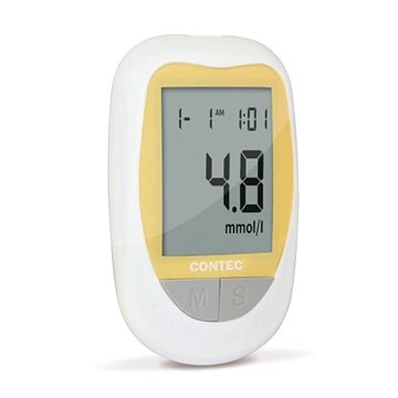 

Contec Glukometr Easy Codefree KH-100, vč. 50 ks test. proužků a 50 lancet