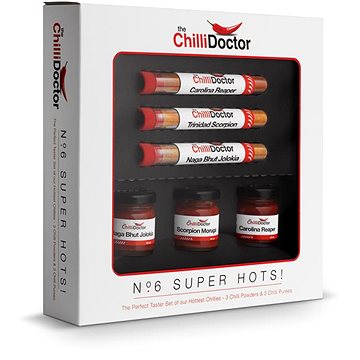 

The Chilli Doctor Super Hots! - Extrémně pálivý chilli balíček