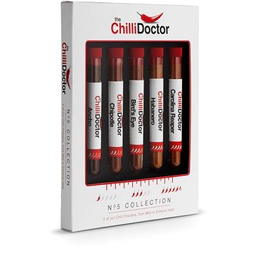 

The Chilli Doctor No 5 Collection - Dárková sada mletého chilli