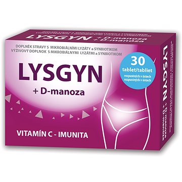 

BCom Pharmacy Lysgyn + D-manoza 30 tbl