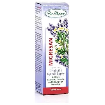 

Dr.Popov Migresan originální bylinné kapky 50 ml