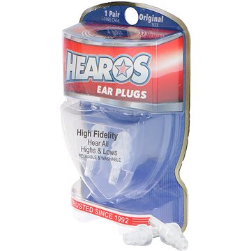 

HEAROS High Fidelity Ear Plugs Original NRR 15db 1 Pair