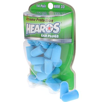 

HEAROS Xtreme Protection Ear Plugs Blue