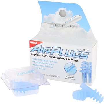 

HEAROS AirPlugs Airline Pressure Reducing Earplugs