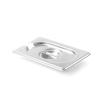 

Hendi GN Kitchen Line ocelové víko s výřezem pro naběračku GN 1/9 - 806975