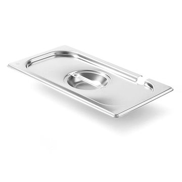 

Hendi GN Kitchen Line ocelové víko s výřezem pro naběračku GN 1/3 - 806944