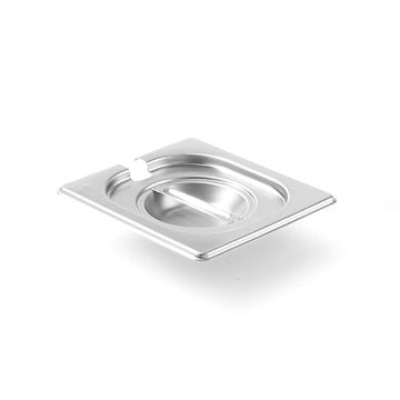 

Hendi GN Kitchen Line ocelové víko s výřezem pro naběračku GN 1/6 - 806968