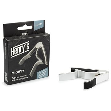

Henry's MIGHTY, elektrická a akustická kytara, barva stříbrná