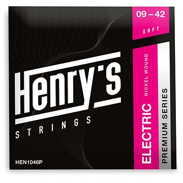 

Henry’s HEN0942P PREMIUM serie, Nickel Wound 09 42