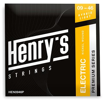 

Henry’s HEN0946P PREMIUM serie, Nickel Wound 09 46