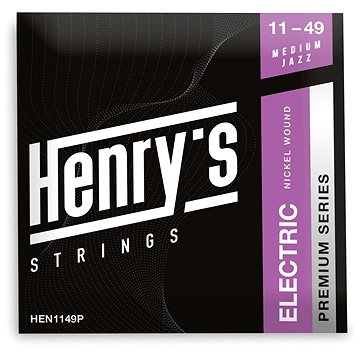 

Henry’s HEN1149P PREMIUM serie, Nickel Wound 11 49