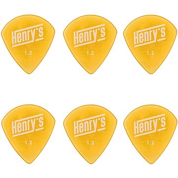 

Henry’s Ultone, model JAZZ XL, tl. 1.2mm, žlutá, 6ks