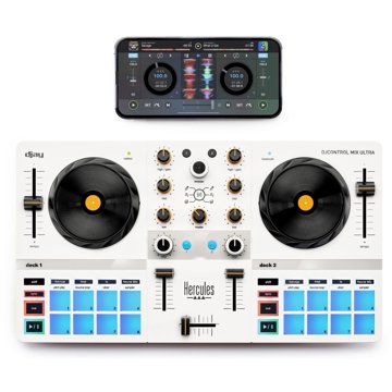 

Hercules DJ Control Mix Ultra, bílá