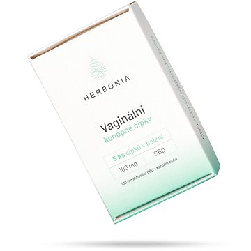 

Herbonia Vaginální konopné čípky, 5 kusů