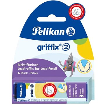 HERLITZ náhradní do tužky Griffix, 2 mm - 6 tuh v balení