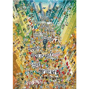

HEYE Puzzle Protest! 2000 dílků